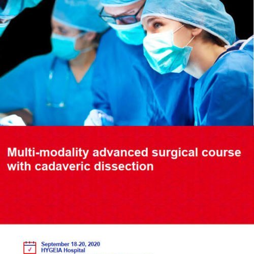Multi-modality advanced surgical course  with cadaveric dissection