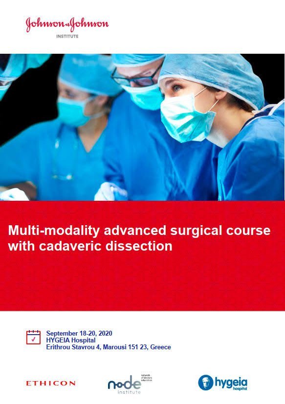 Multi-modality advanced surgical course  with cadaveric dissection